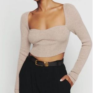 Reformation Cashmere Sweater